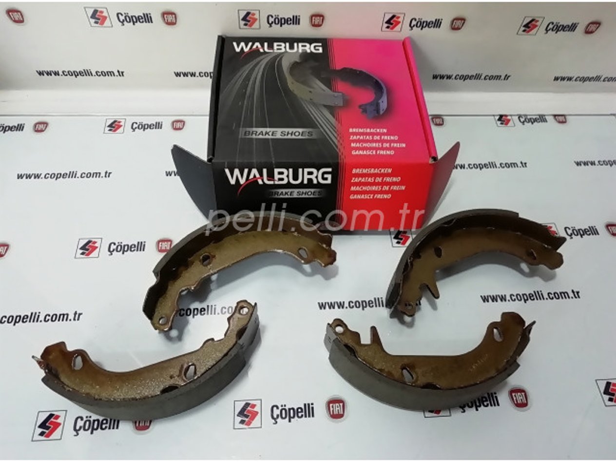 WBS1103 - FREN PABUC BALATA ARKA  CLIO I 1.2 LEVYESIZ 179X42 mm 1990-1998/CLIO I 1.4 1990-1998/R21 OPTIMA 1.6  / WALBURG