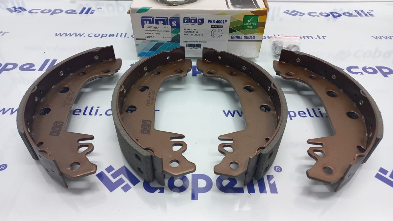4353252AP - (PB4001-P) ARKA BALATA TK PERCINLI EDKS R12 TOROS / AUTOTECH