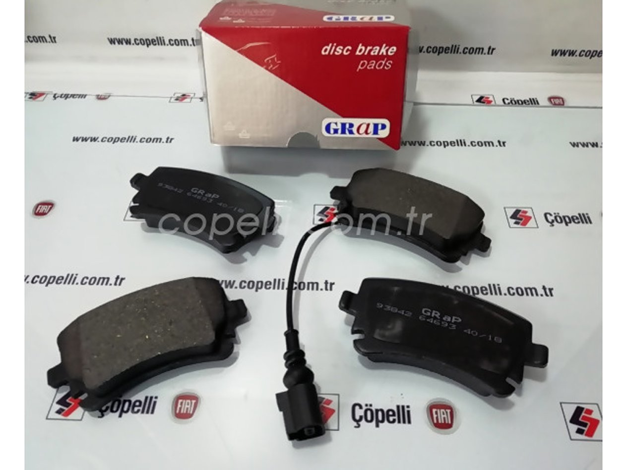 GRP-9 3842 - ARKA BALATA TK. DISK VW TRANSPORTER 04- 3D0698451 23326 570.0 7H0698451 7E0698451 / GRAP
