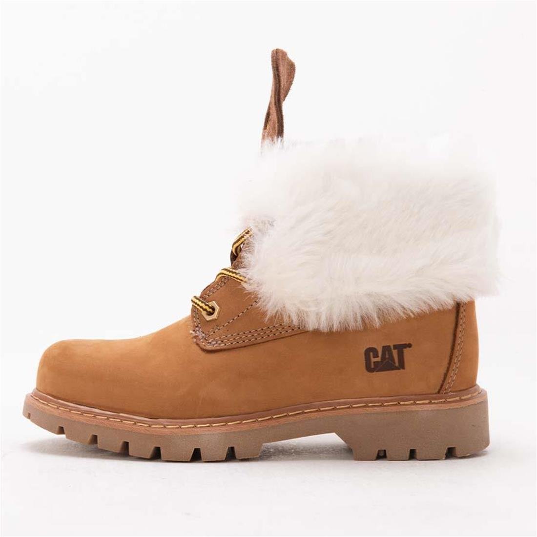 CAT UTAH FUR KADIN NUBUK DERİ BOT