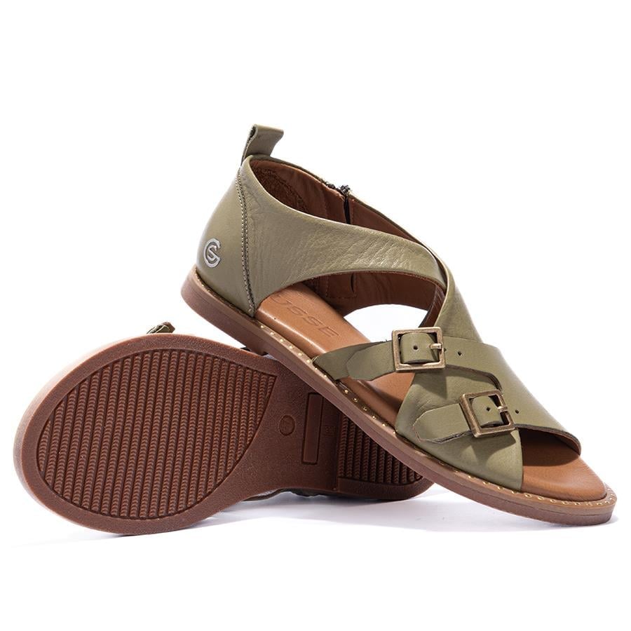 Gusse Aly Kadın Hakiki Deri Sandalet 612008