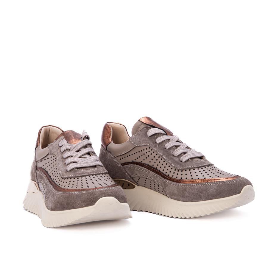 Gusse Poena Kadın Hakiki Nubuk Deri Sneaker Ayakkabı 25078