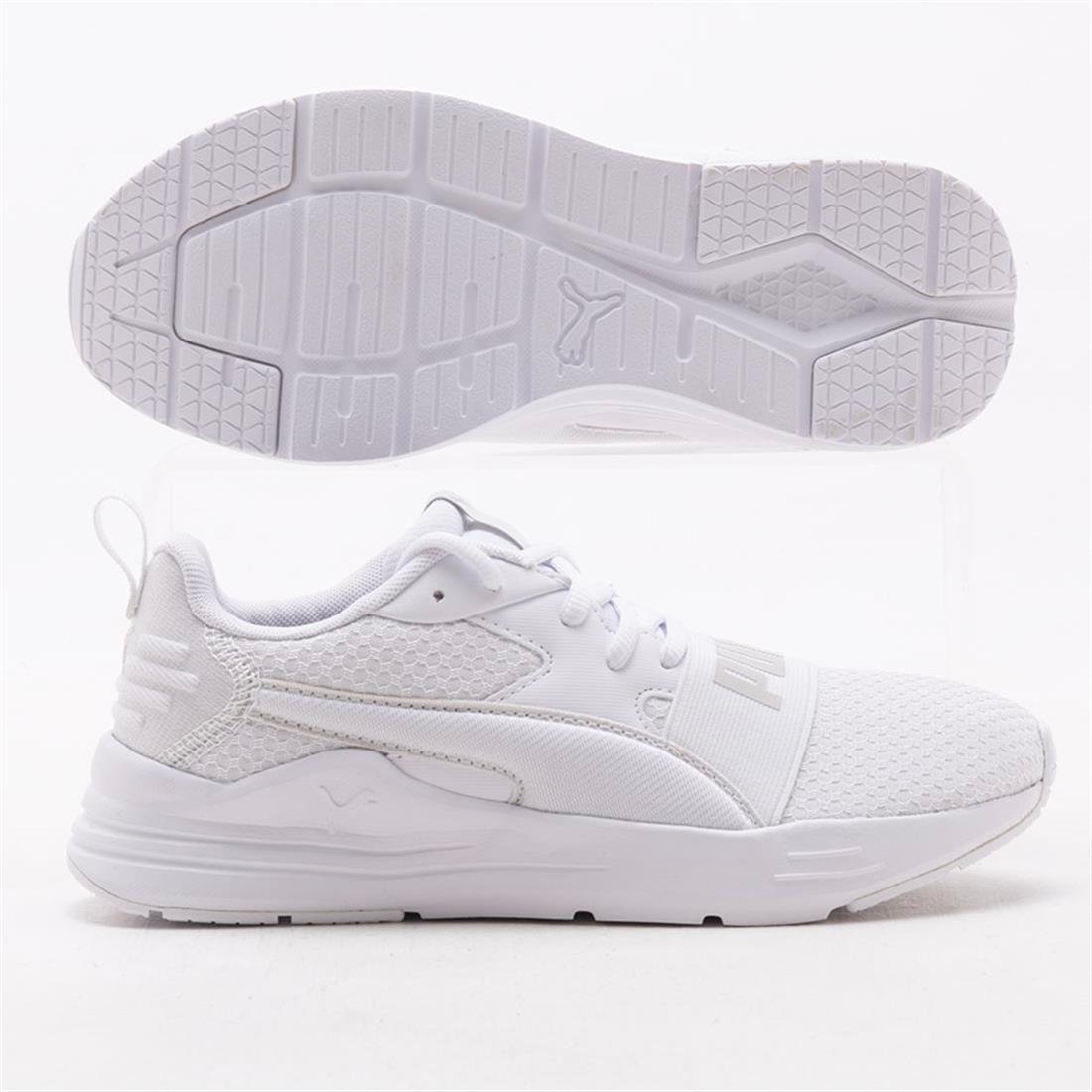 PUMA WIRED RUN PURE UNISEX BEYAZ SPOR AYAKKABI 389275-02