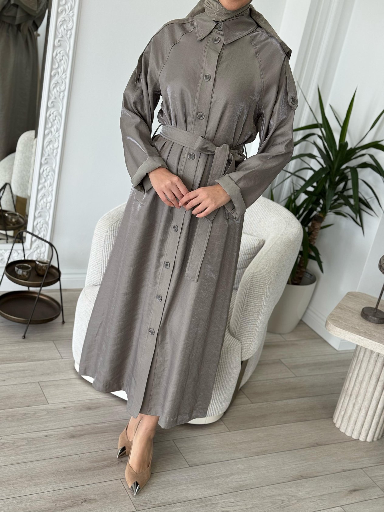 Nurcan Çetin Arkası Jakarlı Kap 25708