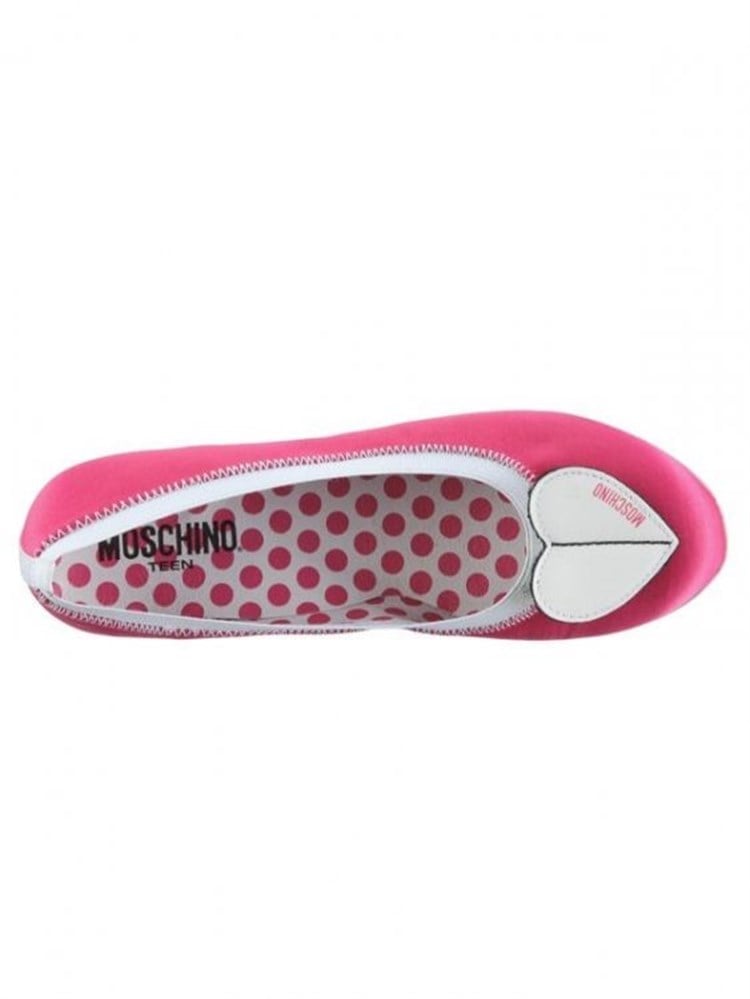 Moschino Pink Heart Babet