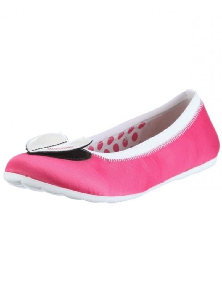 Moschino Pink Heart Babet