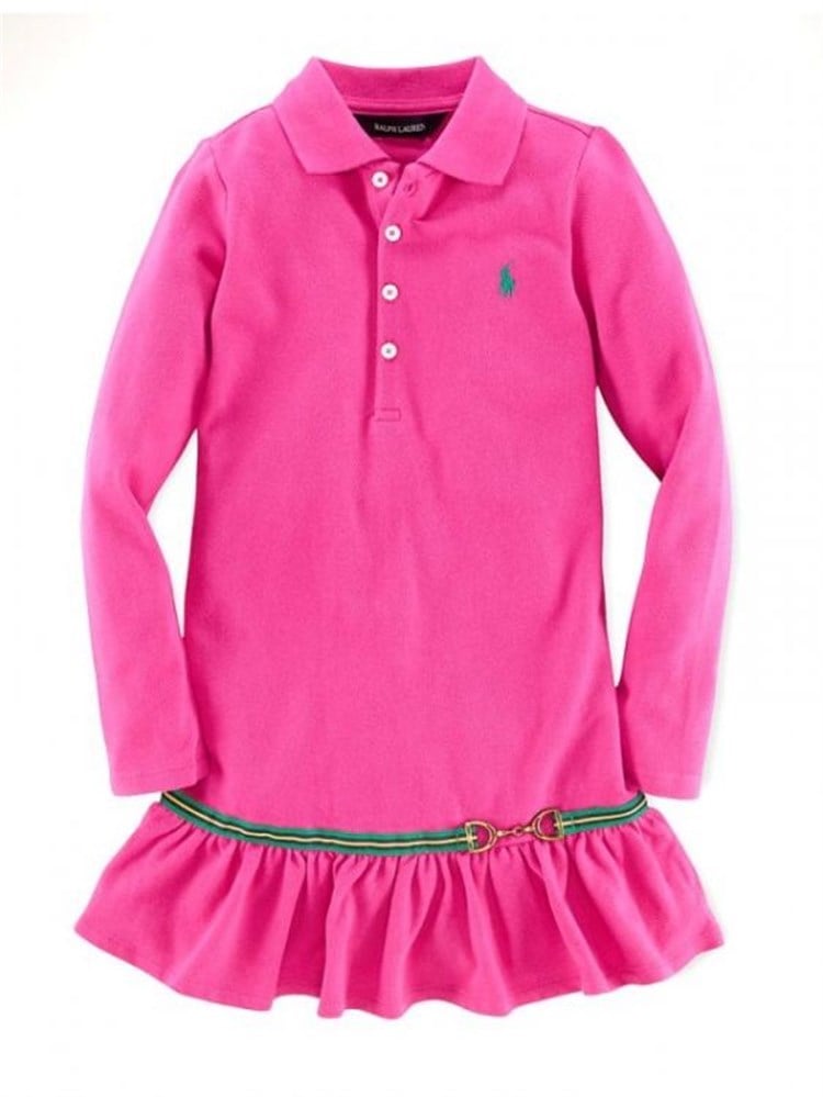Ralph Lauren Elbise - Pembe - Polo Yaka