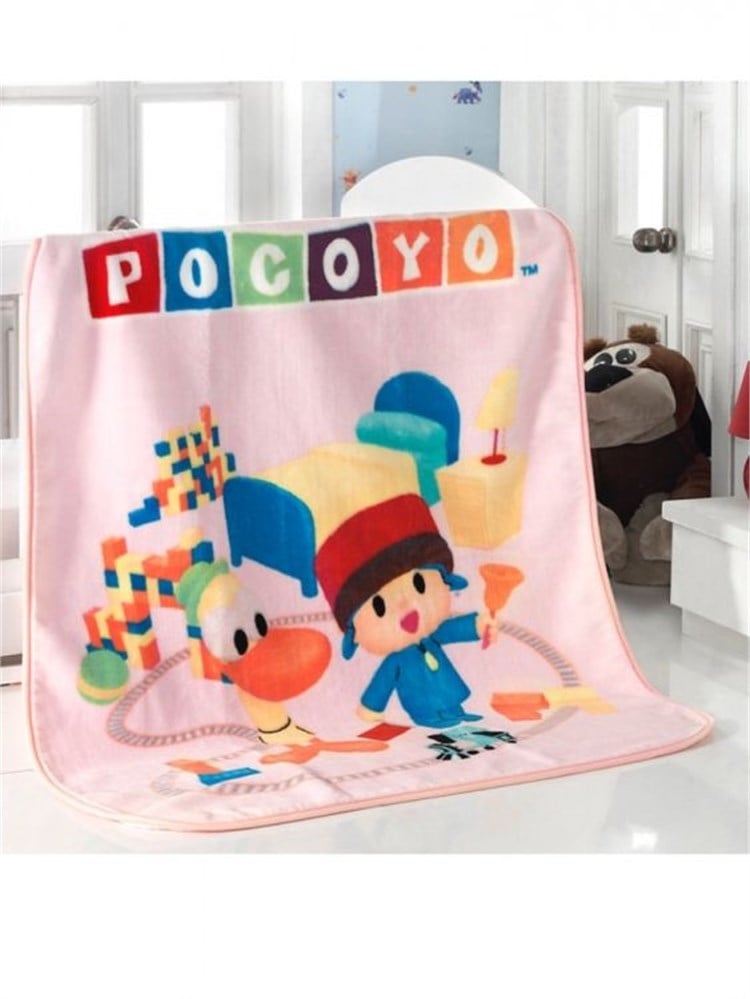 Lisanslı Bebek Battaniyesi Pocoyo