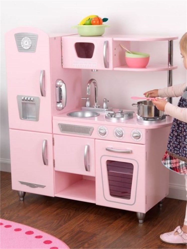 Kidkraft Pink Vintage Mutfak Oyun Seti