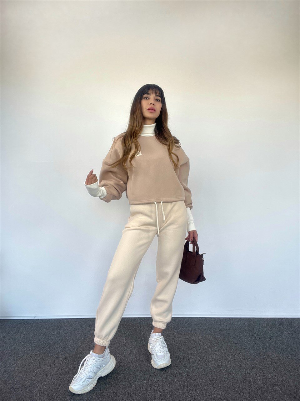 Mariana Balıkçı Yaka SweatshirtGausSWEATSHIRTGU00598