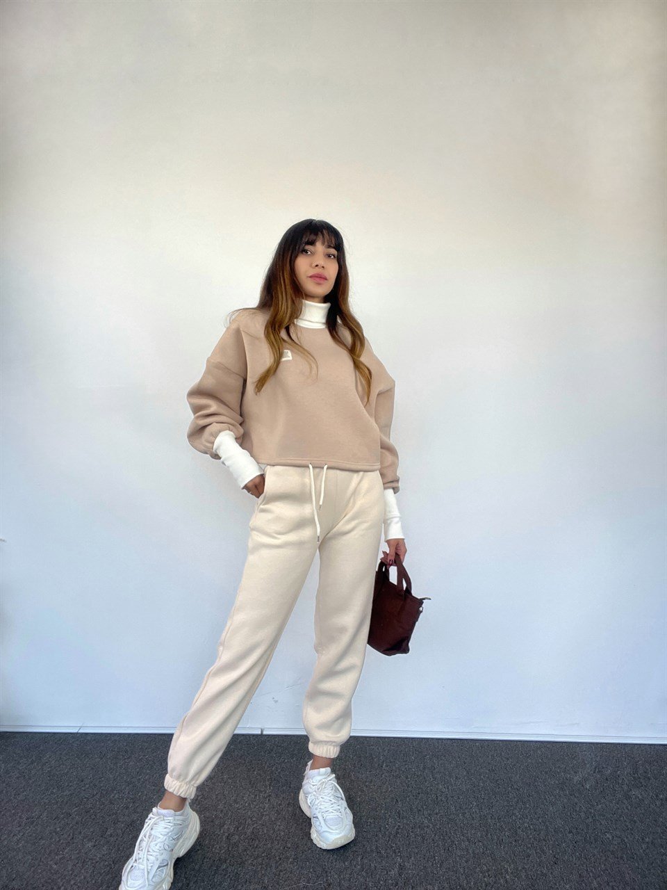 Mariana Balıkçı Yaka SweatshirtGausSWEATSHIRTGU00598