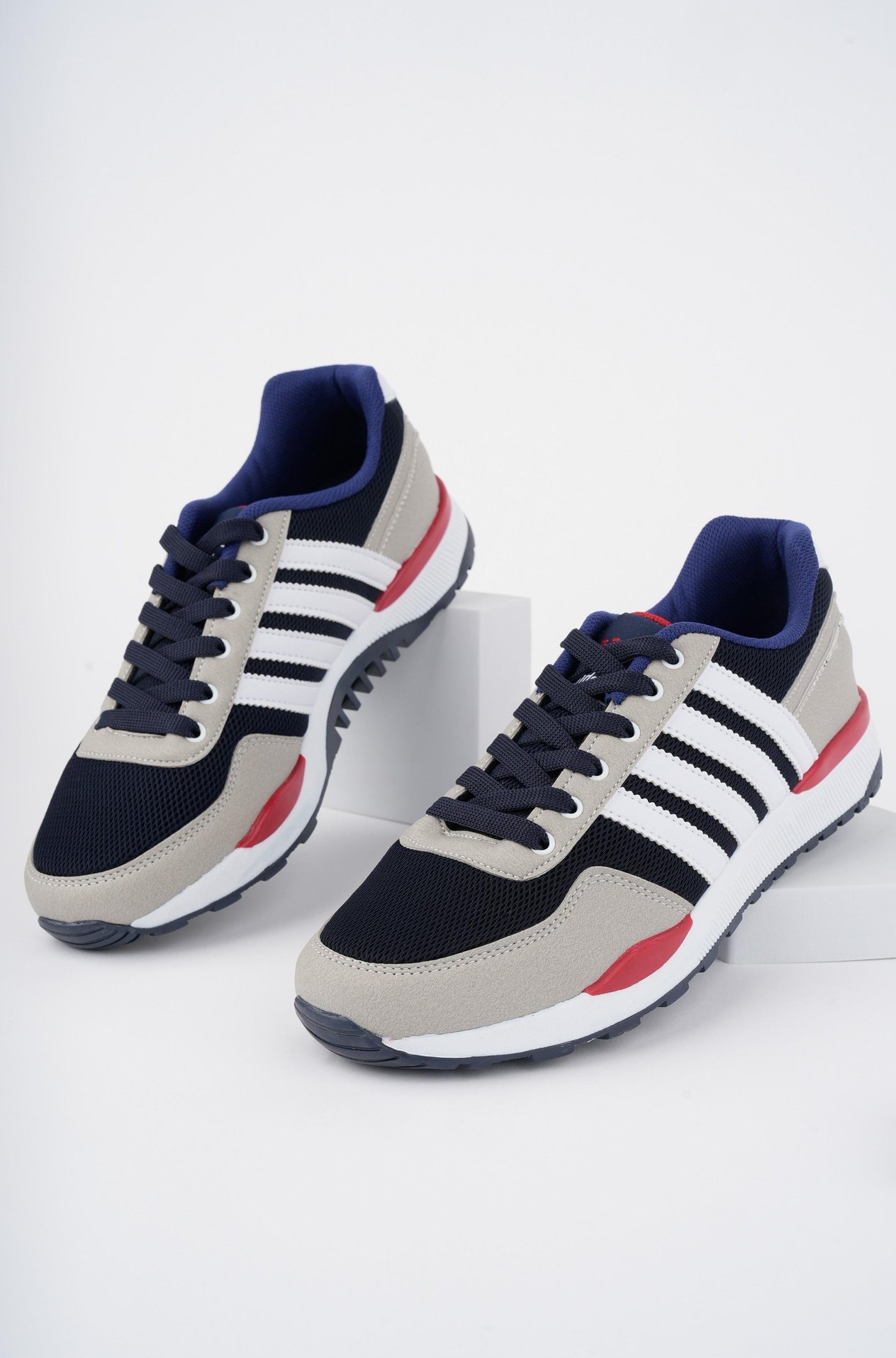 Modafrato Wnd-264 Erkek Spor Ayakkabı Günlük Casual Sneakers Lacivert
