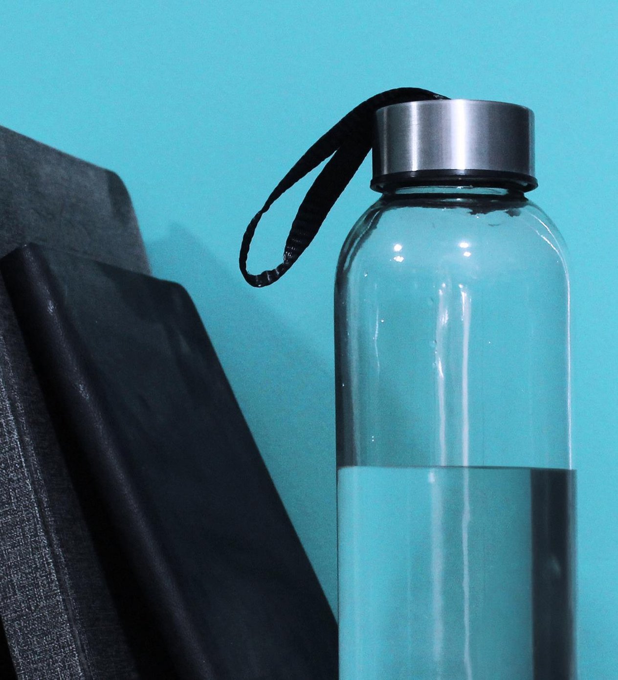 500 ML Cam Matara & Özel Tasarım Defter & Kişiye Özel Beyaz Ayna & Renkli Touch Pen Kalem & Kişiye Özel Kupa Hediye Seti