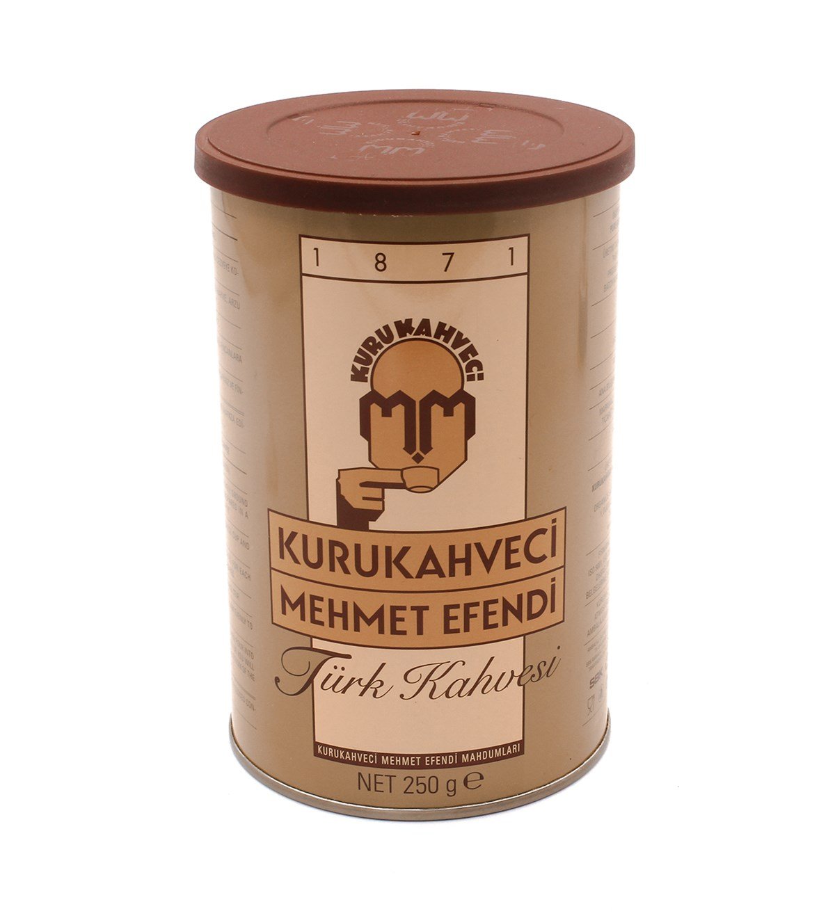 Bambulu Mermer Desenli Porselen Fincan Takımı & Cam Cezve & 250 Gram Türk Kahvesi & Godiva Çikolata Hediye Seti