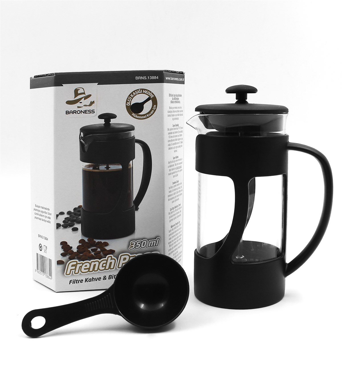 Kişiye Özel 500 ML Çelik Termos & French Press & Columbian Taze Filtre Kahve & Godiva Hediye Seti