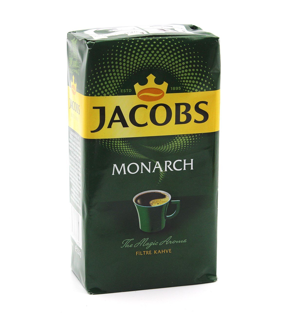 Özel Tasarımlı Kulaklıklı Kuru Kafa Kupa & French Press & 250 Gram Jacobs Monarch Filtre Kahve Hediye Seti
