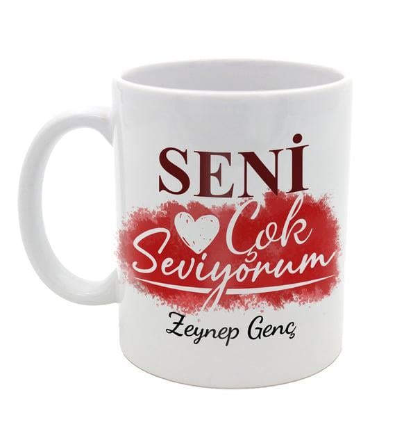 Sevgililer Gününe Özel Kılıflı Cam Şişe Matara & Özel Tasarım Kabartmalı Defter & Kişiye Özel Tasarım Kupa & Kişiye Özel Çerçeve Hediye Seti
