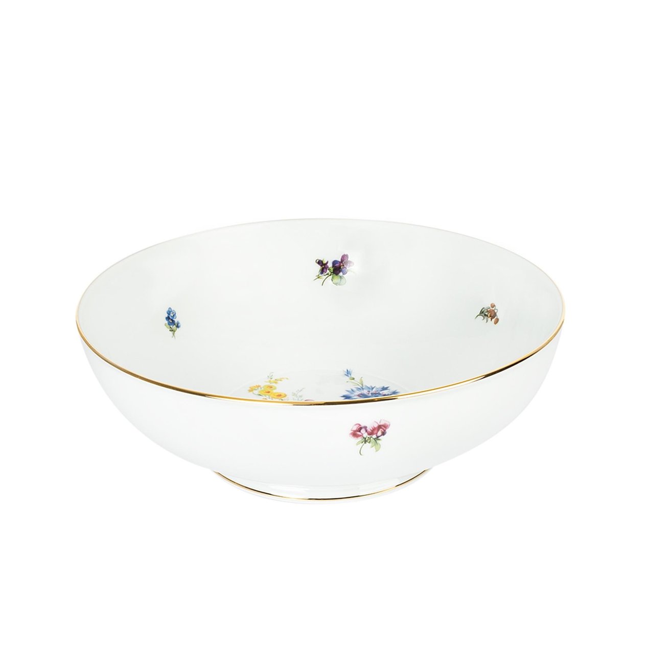 FURSTENBERG Salata Kasesi 22,7cm ALT FURSTENBERG BUNTE BLUME