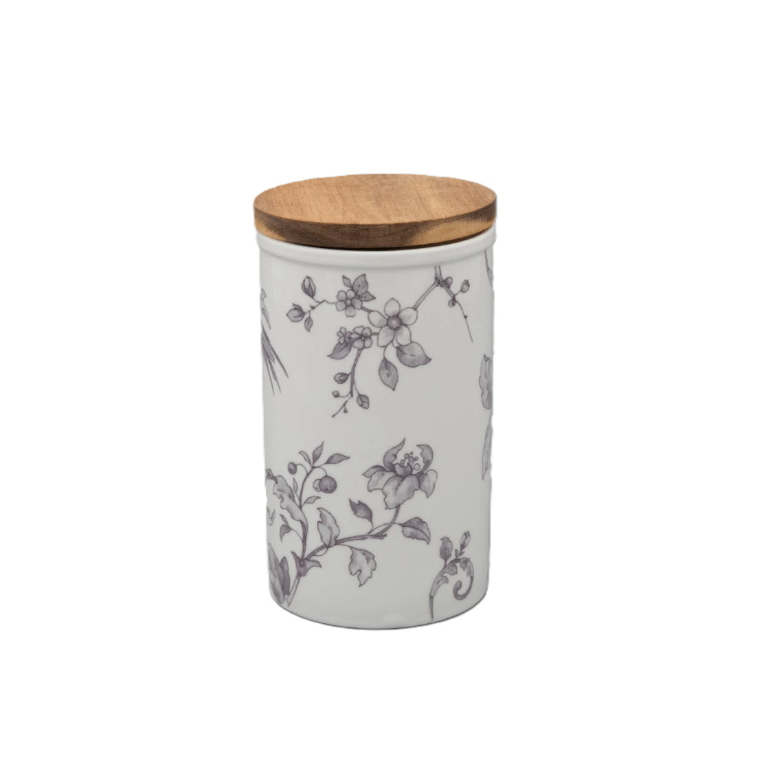 IMPERIAL PORCELAIN Ahşap Kapaklı Yüksek Boy Kavanoz Monplaisir