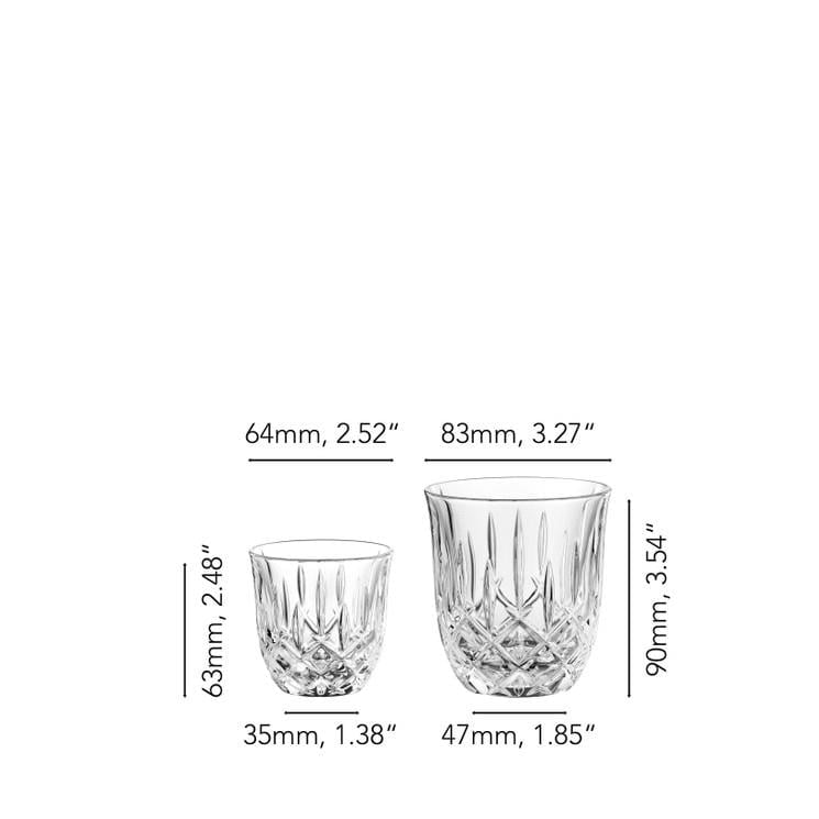 NACHTMANN Barista Set 4 Espresso 4 Cappucino 8'li Noblesse Şeffaf