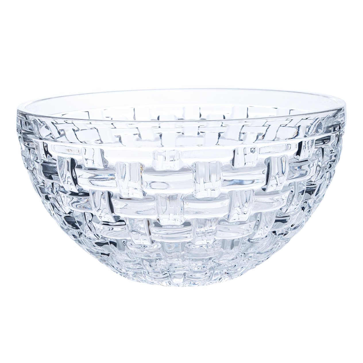 NACTMANN Round Bowl 15 cm Set of 2 Bossa Nova Transparent