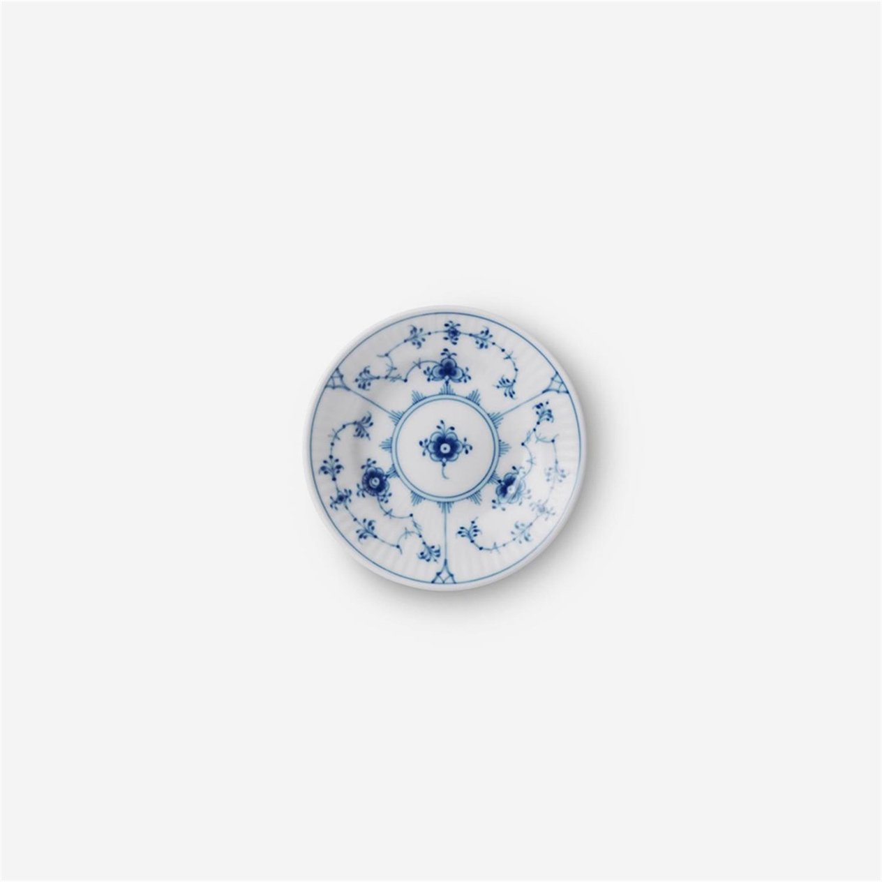 ROYAL COPENHAGEN Ekmek Tabağı 12 cm Blue Fluted Plain