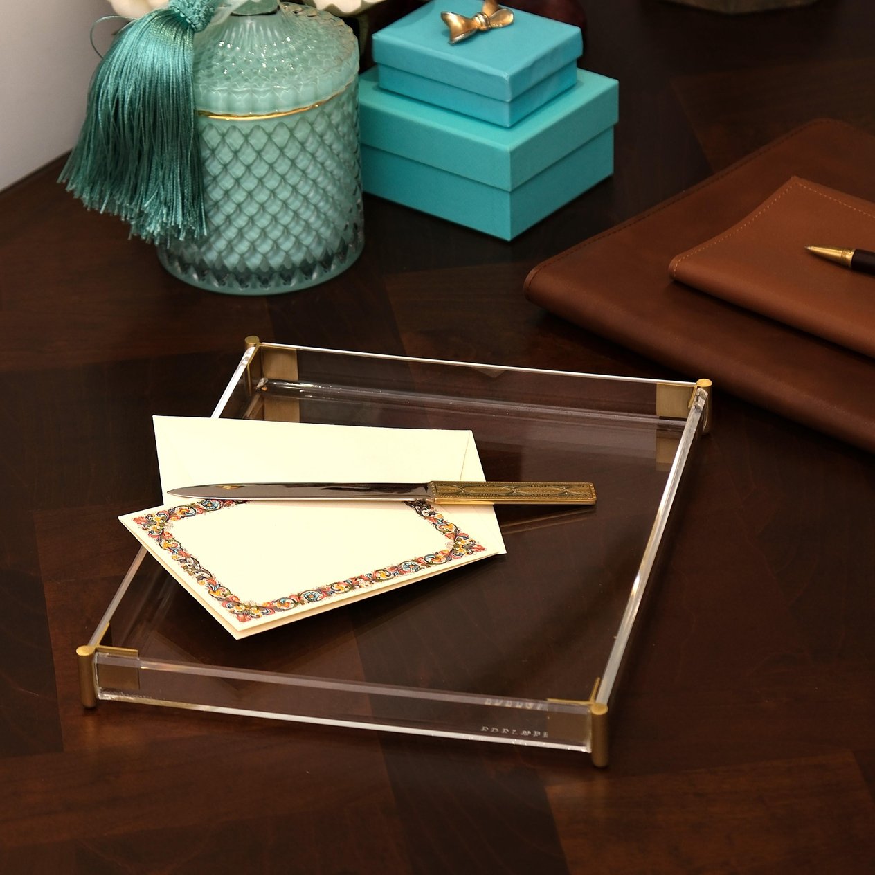 Réve de Service 27cm Gold Tepsi