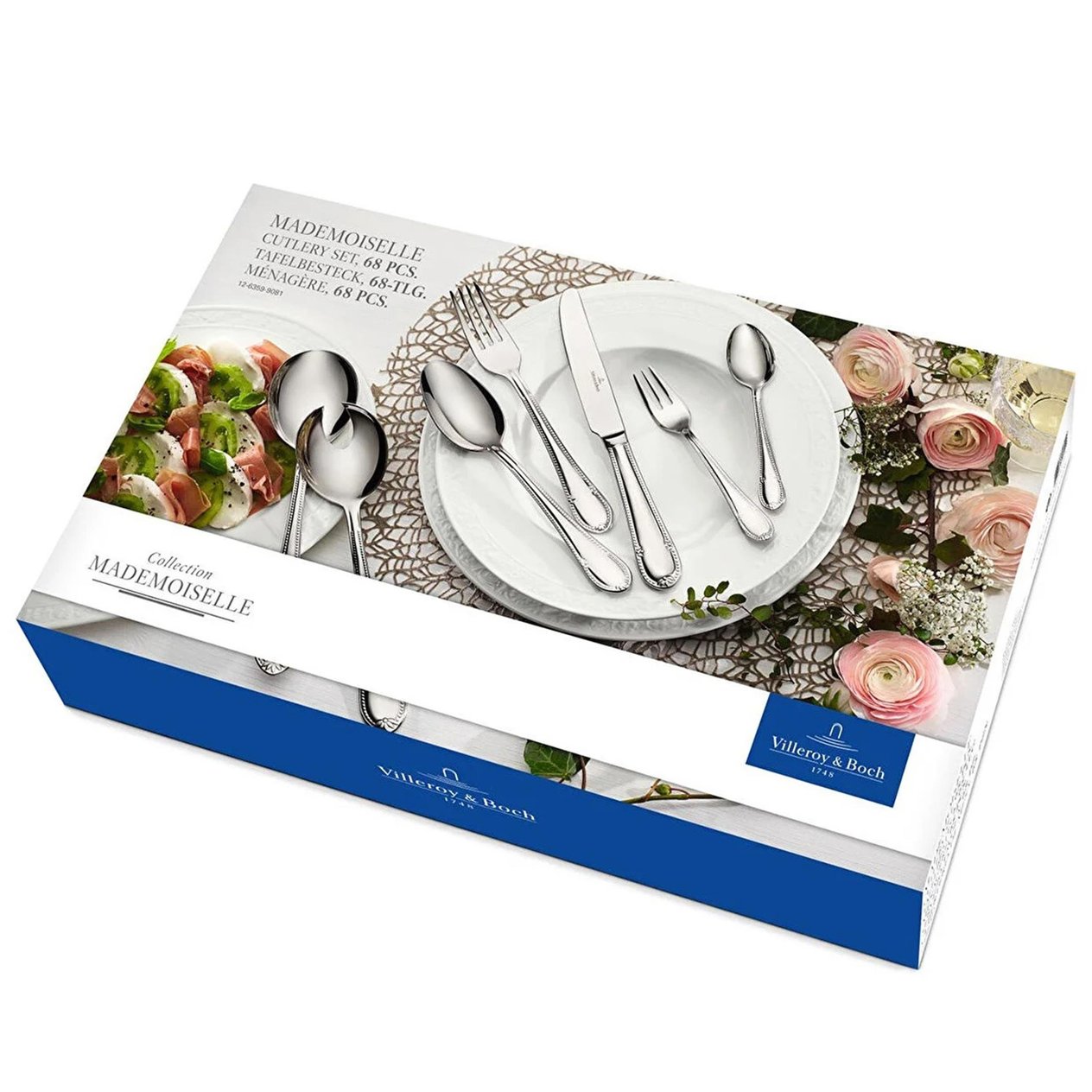 VILLEROY&BOCH Cutlery Set 68 Piece Mademoiselle