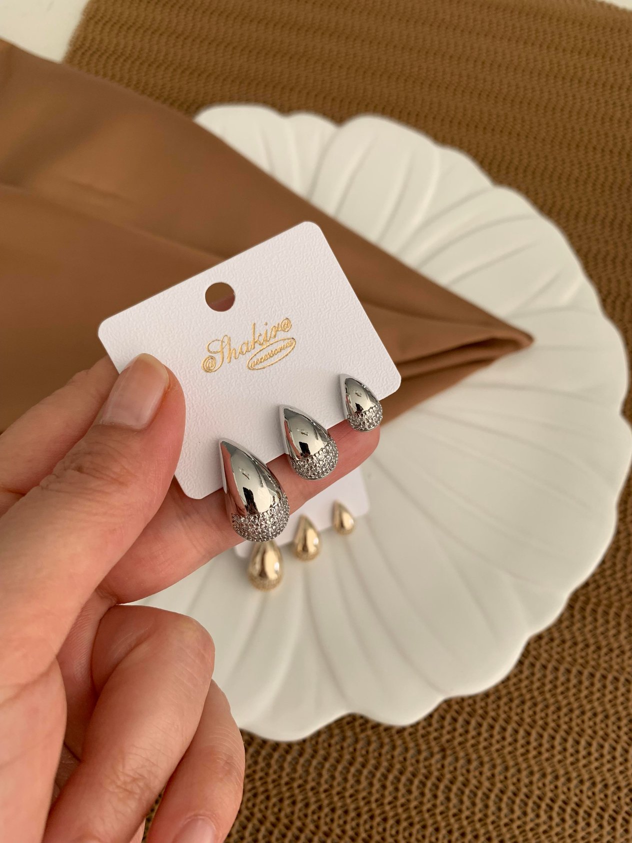 Özel Seri 3 Lü Set Küpe 471