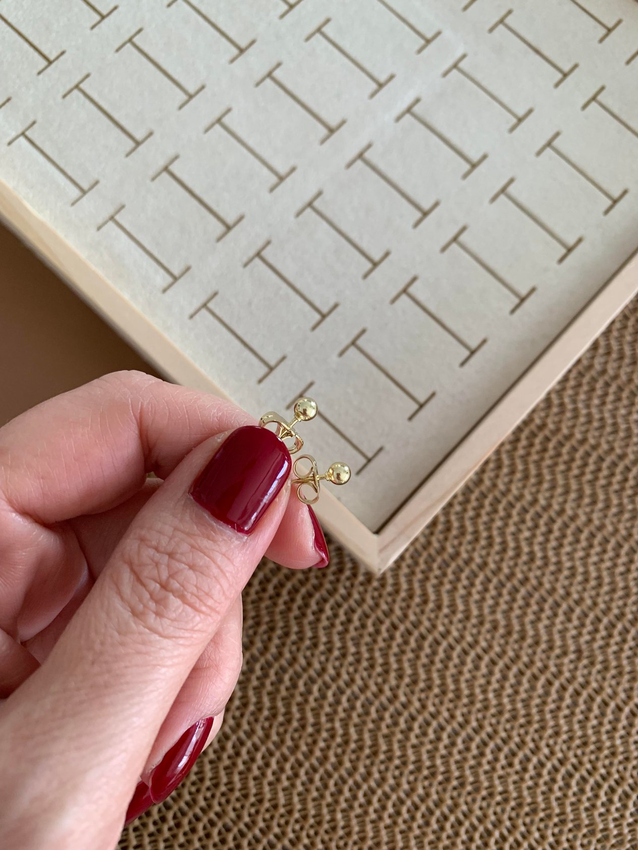 Vip Gold Küçük Top Küpe