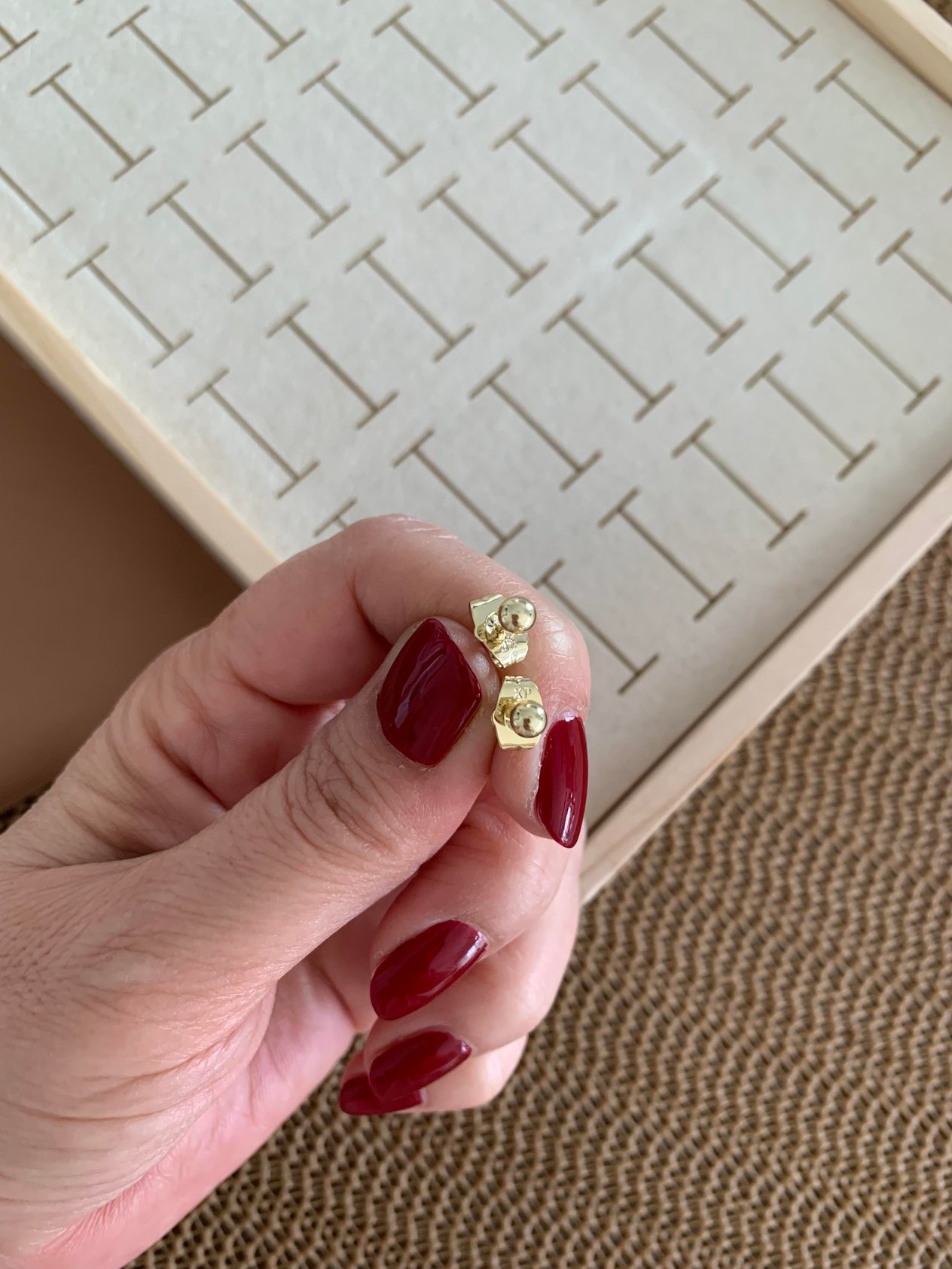Vip Gold Küçük Top Küpe