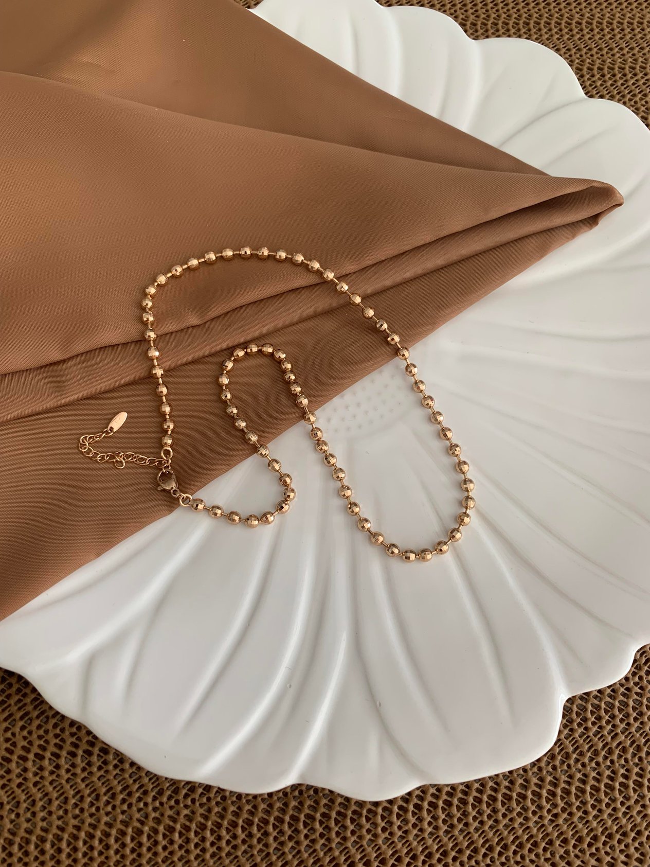 Vip Pırıltılı Disko Top Kolye
