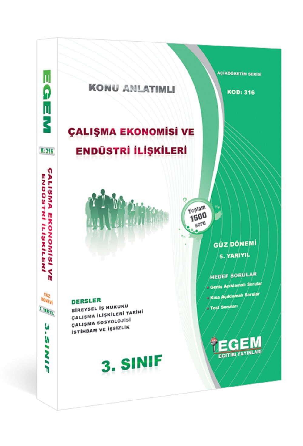 3. SINIF ÇALIŞMA EKONOMİSİ KONU ANLATIMLI SORU BANKASI-GÜZ DÖNEMİ(5. Yarıyıl)