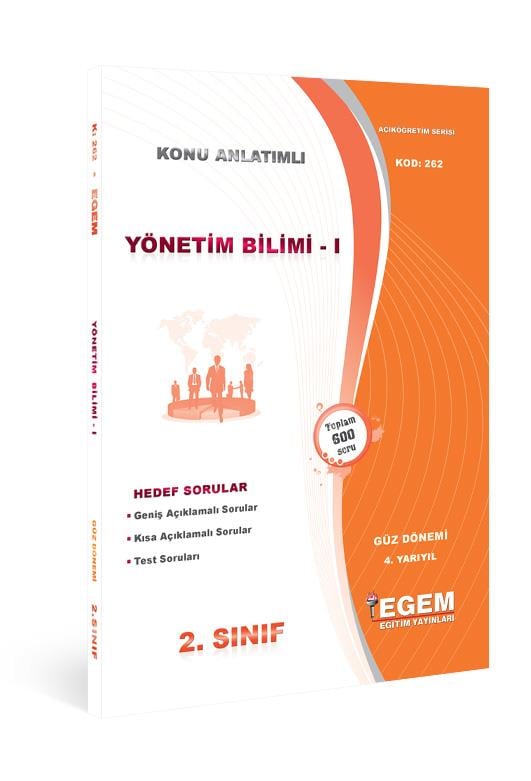 AÖF Yönetim Bilimi-I Konu Anlatımlı Soru Bankası