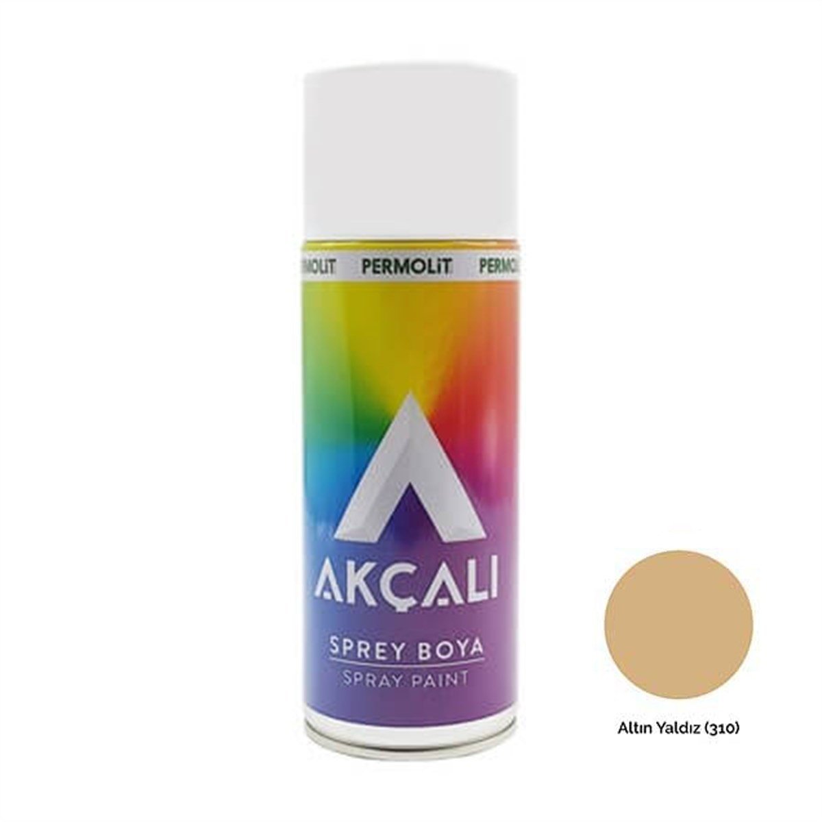 AKÇALI SPREY BOYA ALTIN YALDIZ 400ml