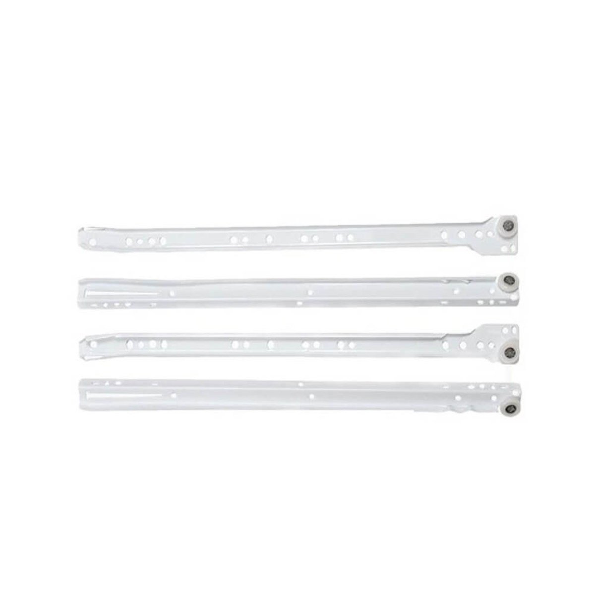METAL ÇEKMECE RAYI 50cm BEYAZ 