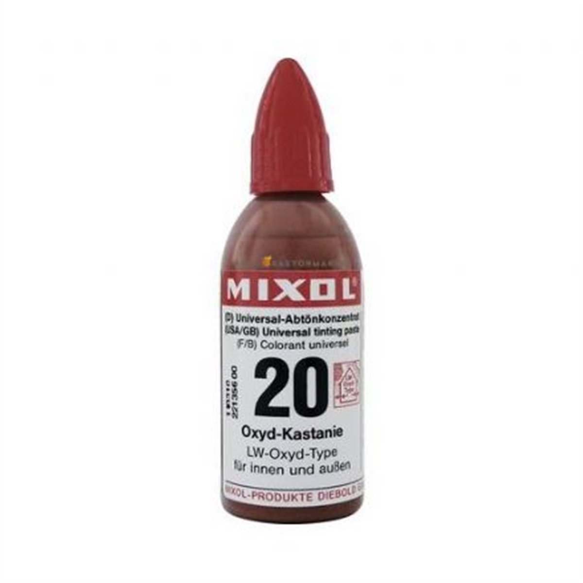 MİXOL RENK PASTASI 20ml KESTANE