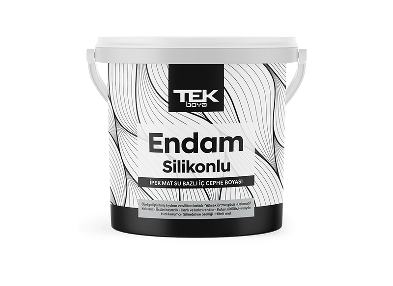 Tek Endam Silikonlu İpek Mat  Beyaz 3/1