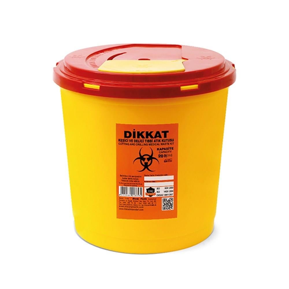 A Form Enfekte Atık Kovası 20 L