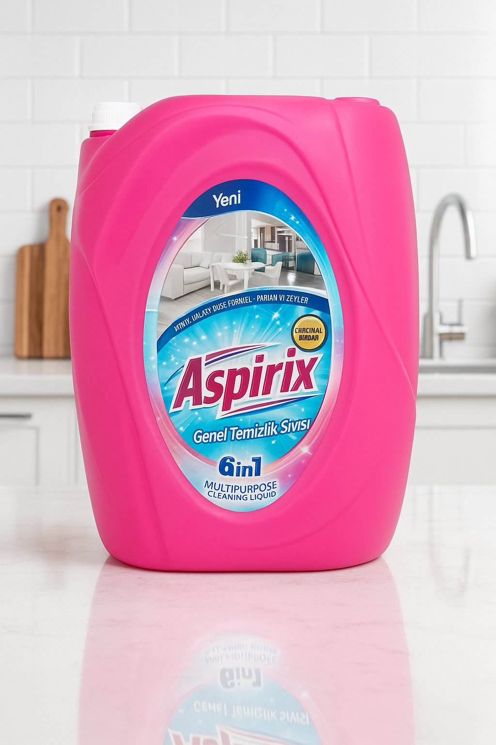Aspirix Çok Amaçlı Temizlik Sıvısı 4 Lt
