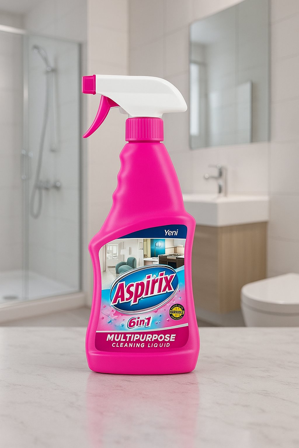 Aspirix Çok Amaçlı Temizlik Sıvısı 750 ml