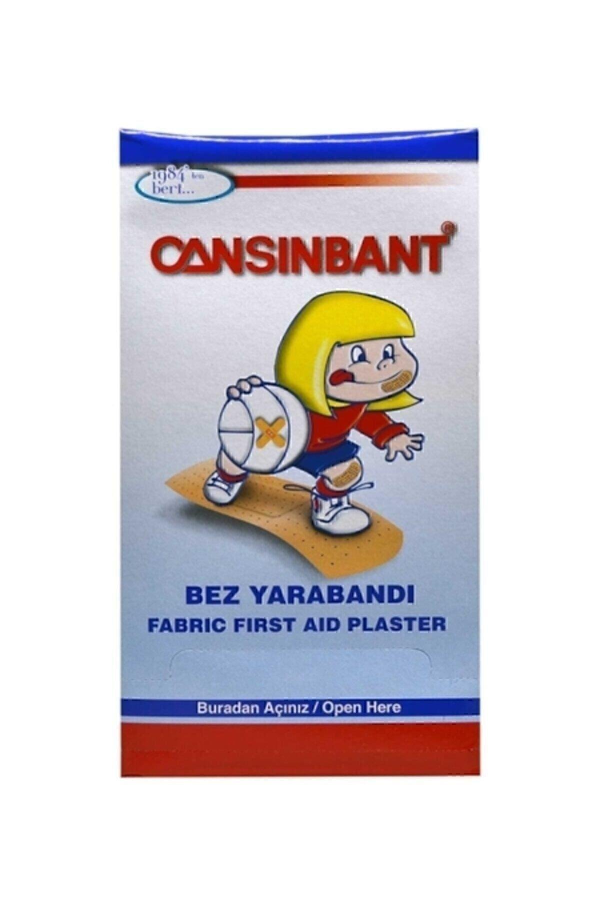 Cansın Bant Bez Yara Bandı 10'lu 30 Paket (300ADET)