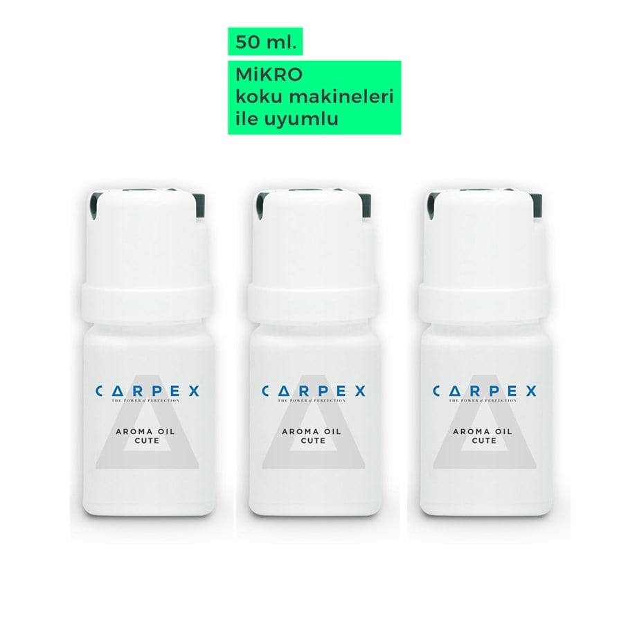 Carpex Aromatik Koku Kartuşu Cute 50 Ml x 3 Adet