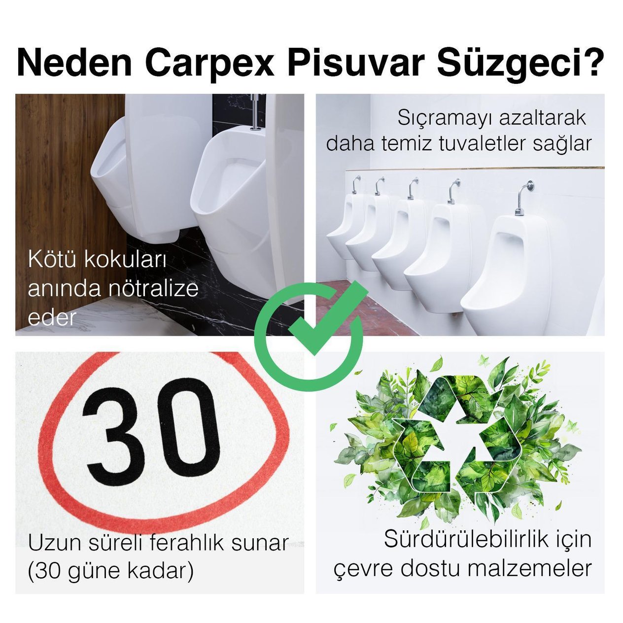 Carpex Pisuvar Koku Giderici Süzgeci Tropical Koku