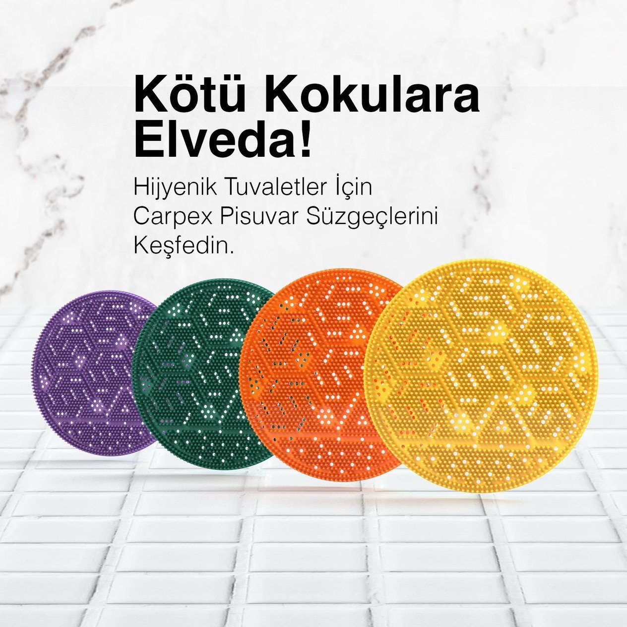 Carpex Pisuvar Koku Giderici Süzgeci Tropical Koku