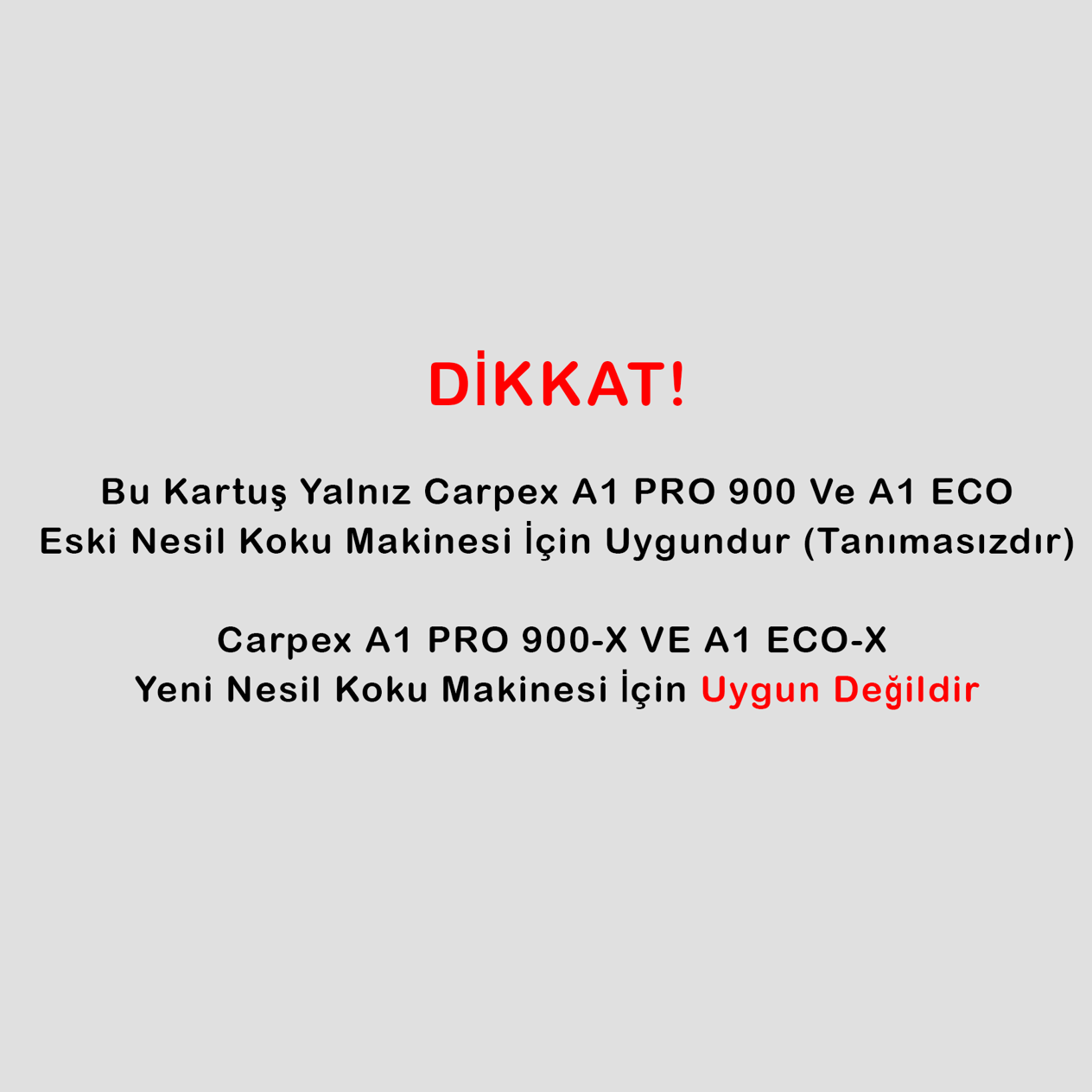 Carpex Türk Kahvesi A1 Koku Kartuşu 220 ML
