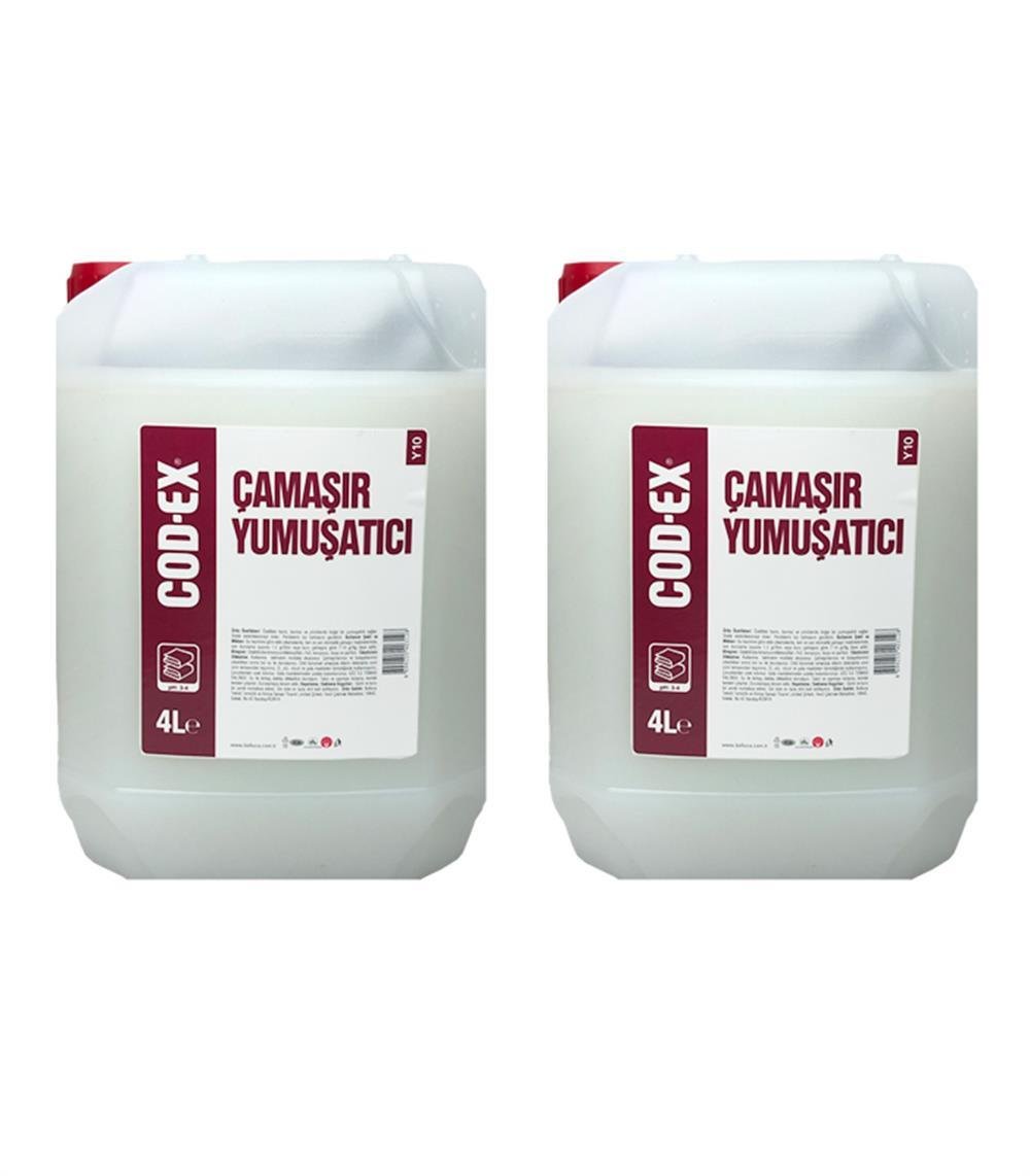 COD-EX Çamaşır Yumuşatıcı 4 L X 2 Adet