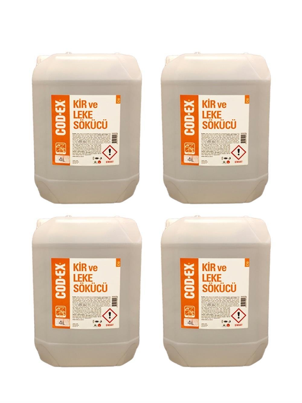 COD-EX Kir Ve Leke Sökücü 4 L x 4 Adet