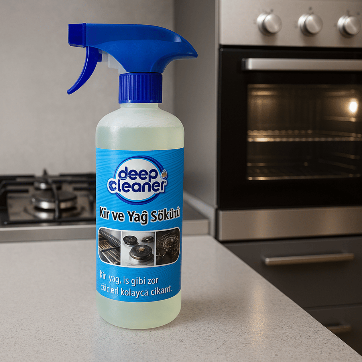 Deep Cleaner Kir Ve Yağ Sökücü Bahar 500 Ml