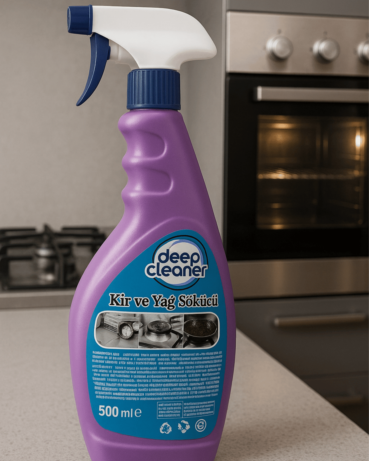 Deep Cleaner Kir Ve Yağ Sökücü Leylak 500 ml